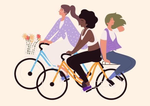 Neuer Fahrrad-Kurs für Frauen mittwochs 11:30 Uhr