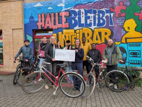 VeloClub Asphaltrauschen gewinnt das Stadtradeln und spendet an den WELCOME-Treff